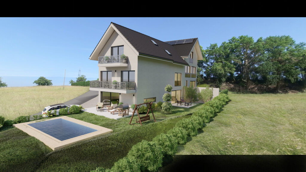 Vılla desıgn |  swıtzerland — architectural visualization 2 by Arakot Studio