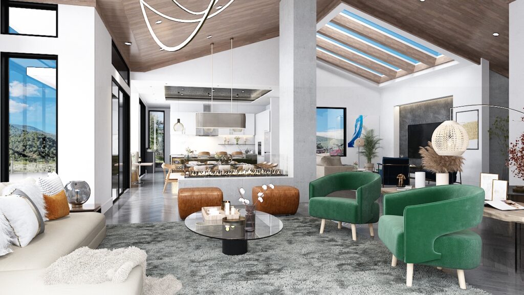  luxury vılla ınterıor |  usa — architectural visualization 1 by Arakot Studio