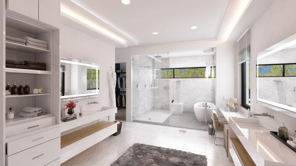 Bathroom Desıgn |  USA — architectural visualization 1 by Arakot Studio