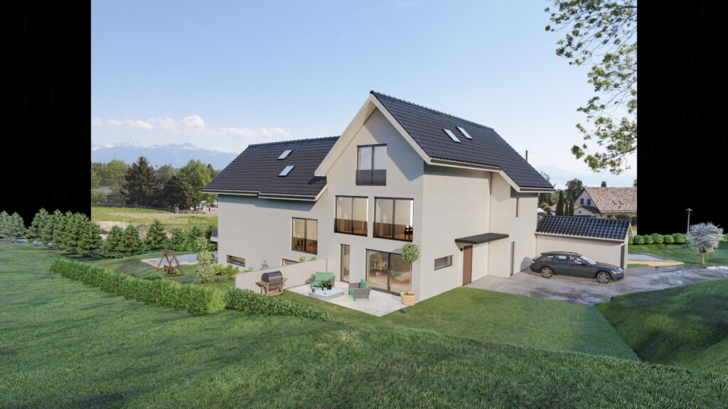 Vılla desıgn |  swıtzerland — architectural visualization 3 by Arakot Studio