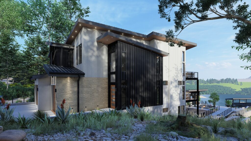 Lake house 2 |  usa — architectural visualization 3 by Arakot Studio