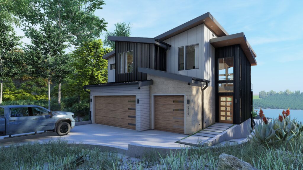 Lake house |  usa — architectural visualization 3 by Arakot Studio