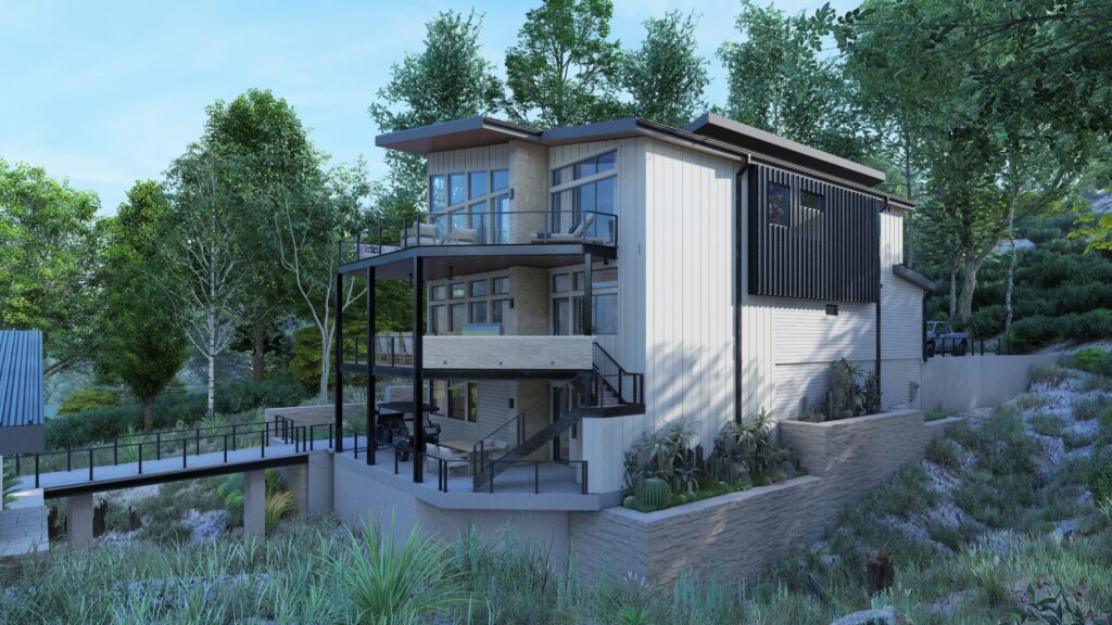 Lake house |  usa — architectural visualization 2 by Arakot Studio