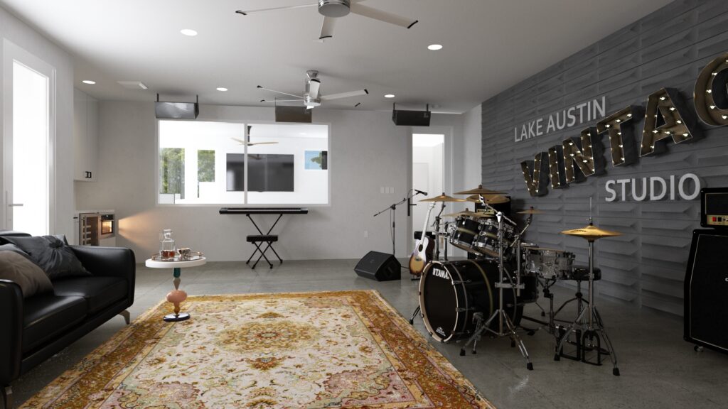  musıc room |  usa — architectural visualization 2 by Arakot Studio