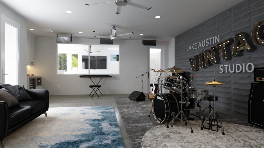  musıc room |  usa — architectural visualization 1 by Arakot Studio