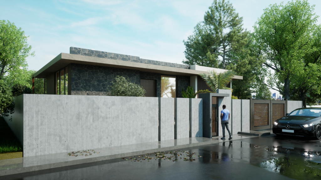 Modern vılla |  ısrael — architectural visualization 1 by Arakot Studio