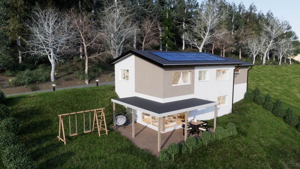 mountaın vılla |  usa — architectural visualization 2 by Arakot Studio