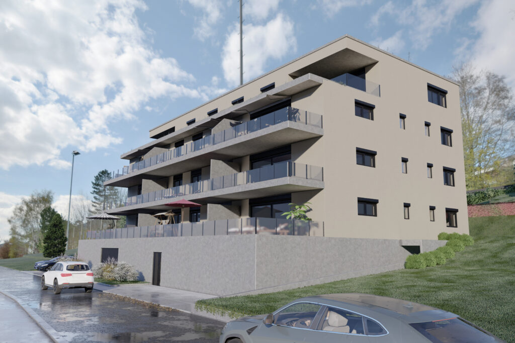 dwellıng buıldıng |  france — architectural visualization 1 by Arakot Studio