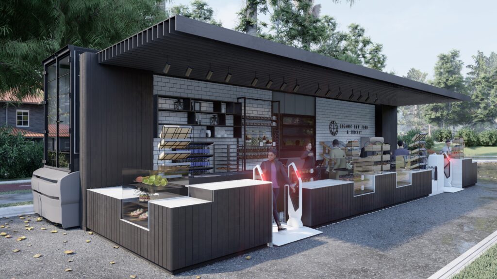 mobile sales truck |  england — architectural visualization 1 by Arakot Studio