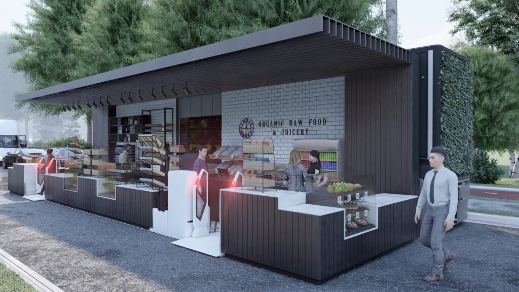 mobile sales truck |  england — architectural visualization 2 by Arakot Studio