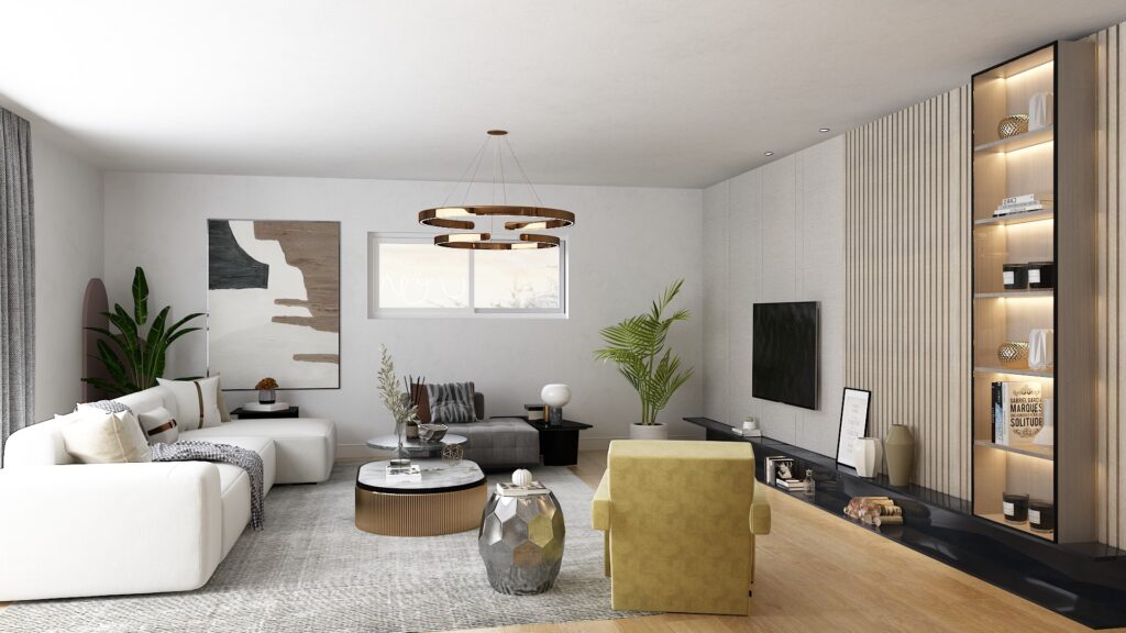 Kıtchen-lıvıngroom desıgn |  usa — architectural visualization 1 by Arakot Studio