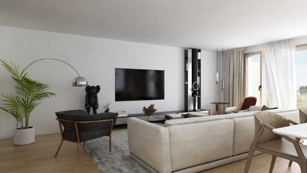 lıvıng- kıtchen desıgn |  Italy — architectural visualization 2 by Arakot Studio